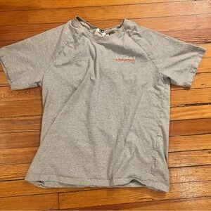 Men’s Adidas Gray Embroidered T Shirt Size XL